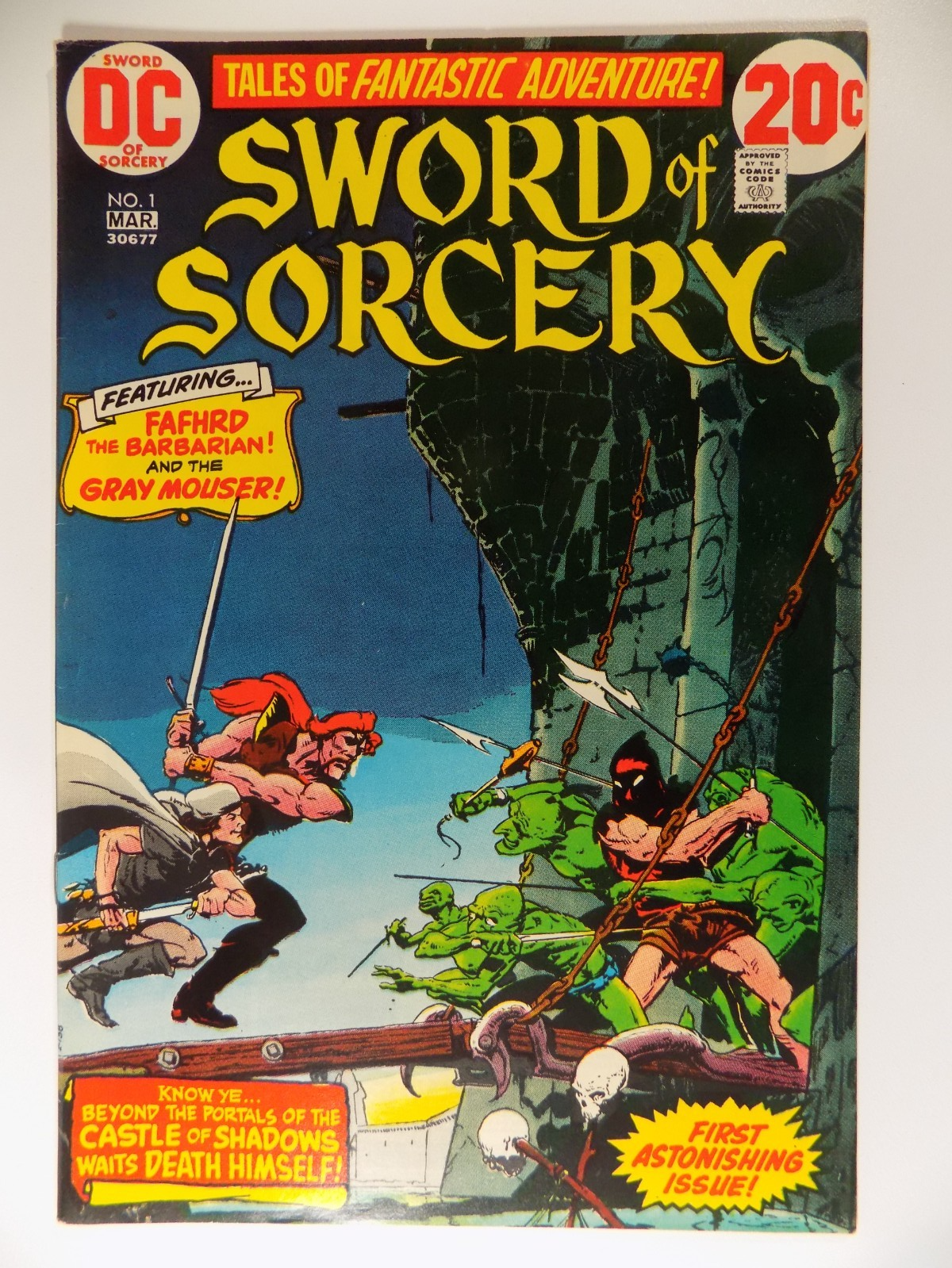 Sword of Sorcery #1 DC Comic March 1973 Very Fine-