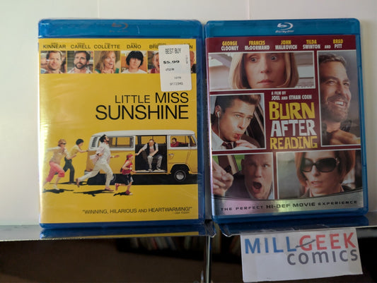 Little Miss Sunshine / Burn After Reading, 2 Movie Set (Blu-ray) -JD