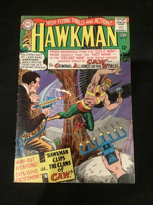 Hawkman #10 (DC Comics October-November 1965) F/VF (7.0) Murphy Anderson