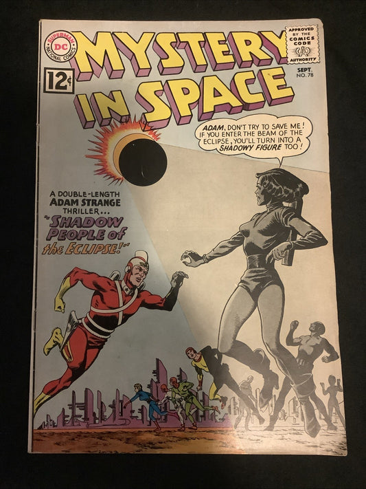 Mystery in Space #78 (DC Comics September 1962) F- (5.5) Infantino/Fox