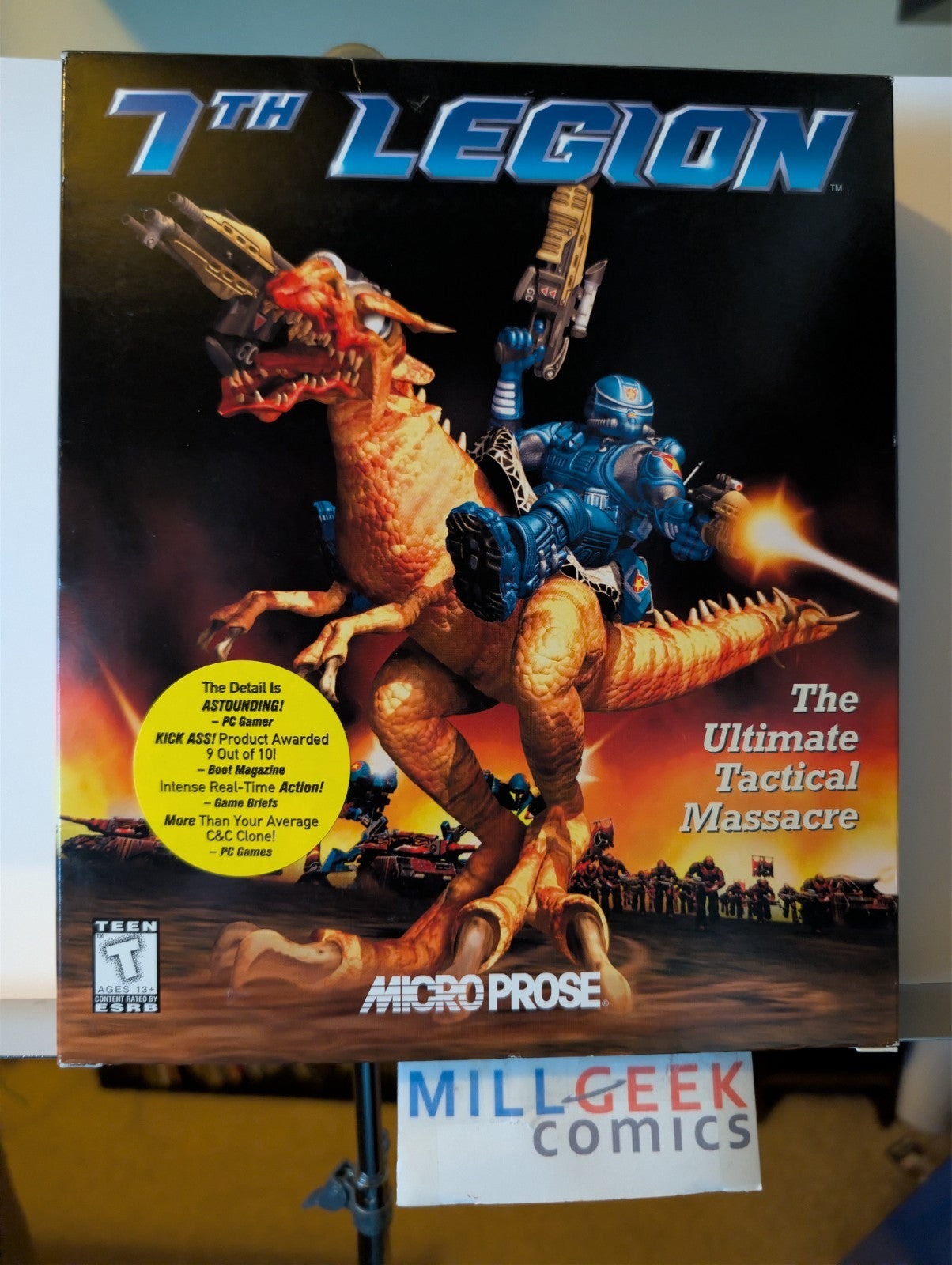 7th Legion, MicroProse, Big Box Complete, PC CD-ROM -JD