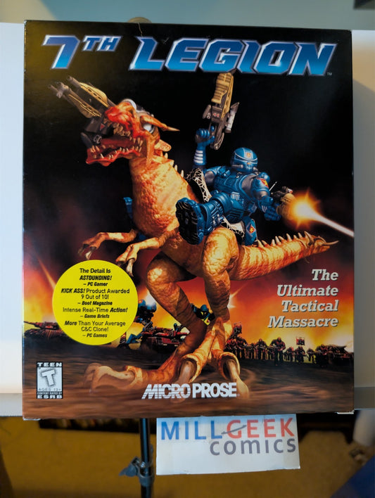 7th Legion, MicroProse, Big Box Complete, PC CD-ROM -JD