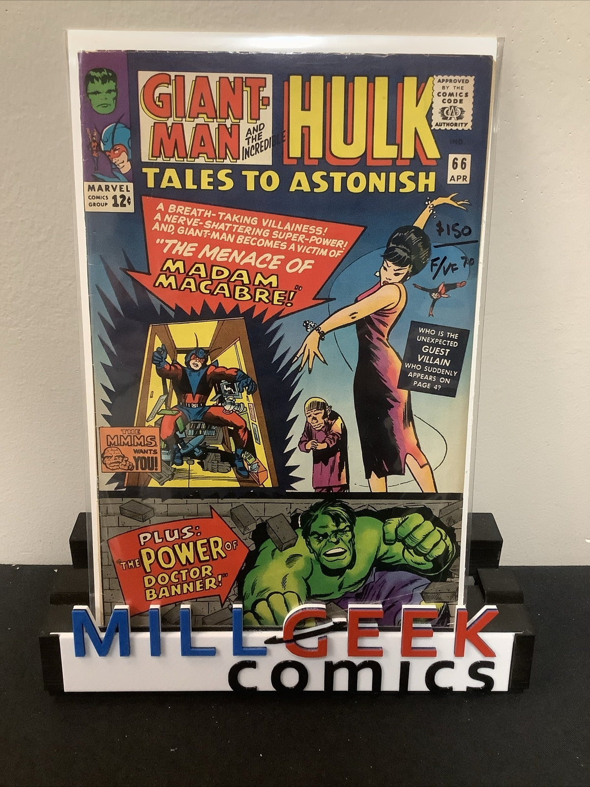 Tales to Astonish #66 (1965) F/VF (7.0) Jack Kirby/Stan Lee, 1st Madame Macabre