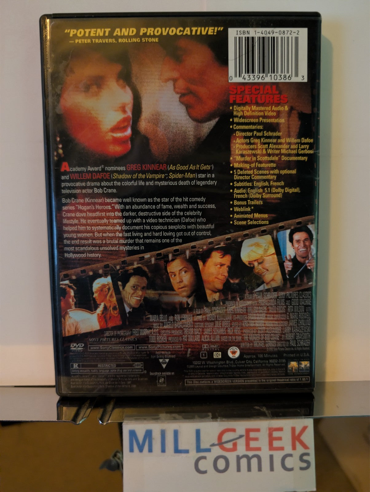 American Psycho / Spun / Auto Focus, 3 Movie Set (DVD) -JD