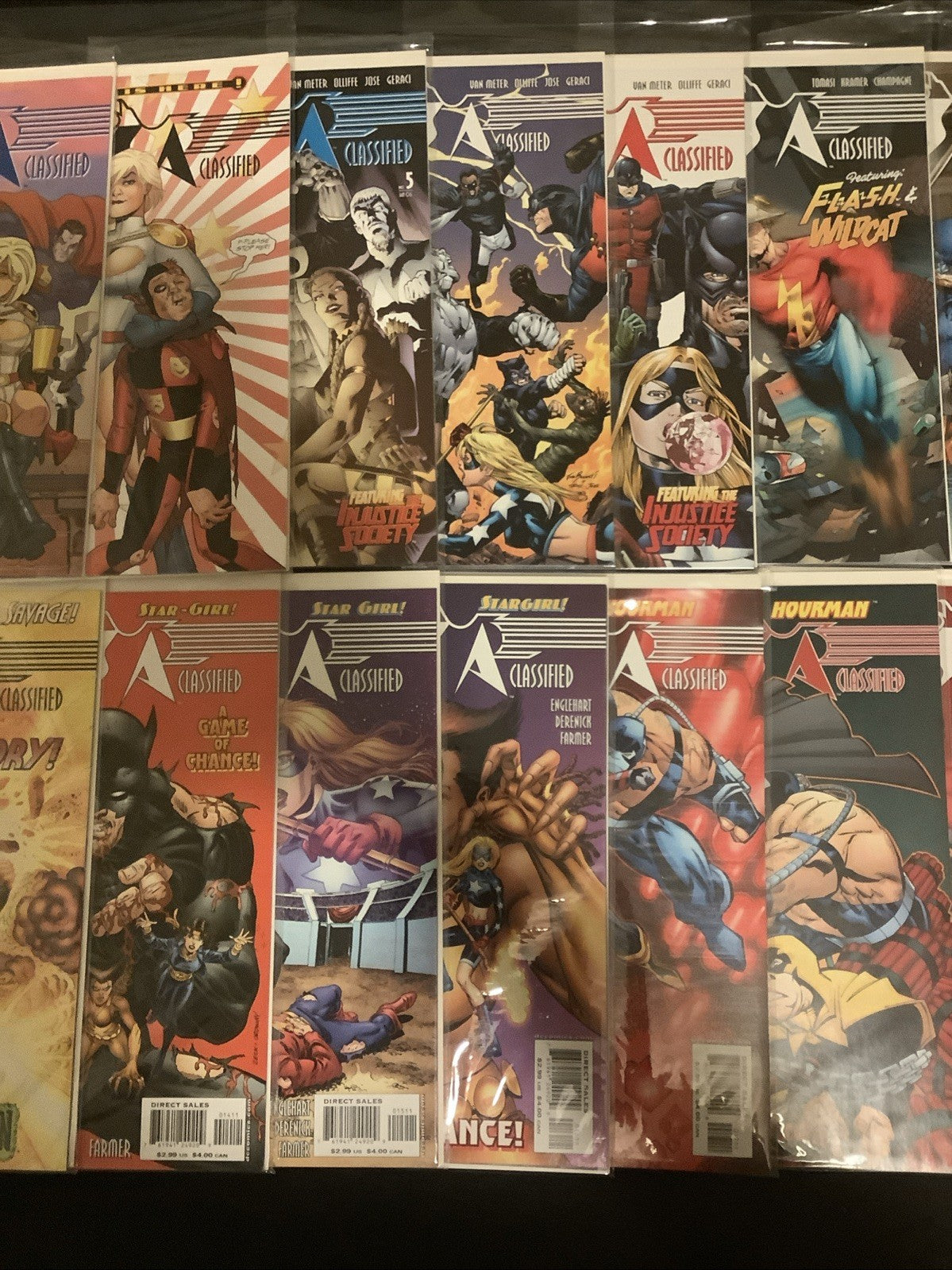 JSA Classified #1-39 Complete Comic series, DC Comics, Geoff Johns, 2005