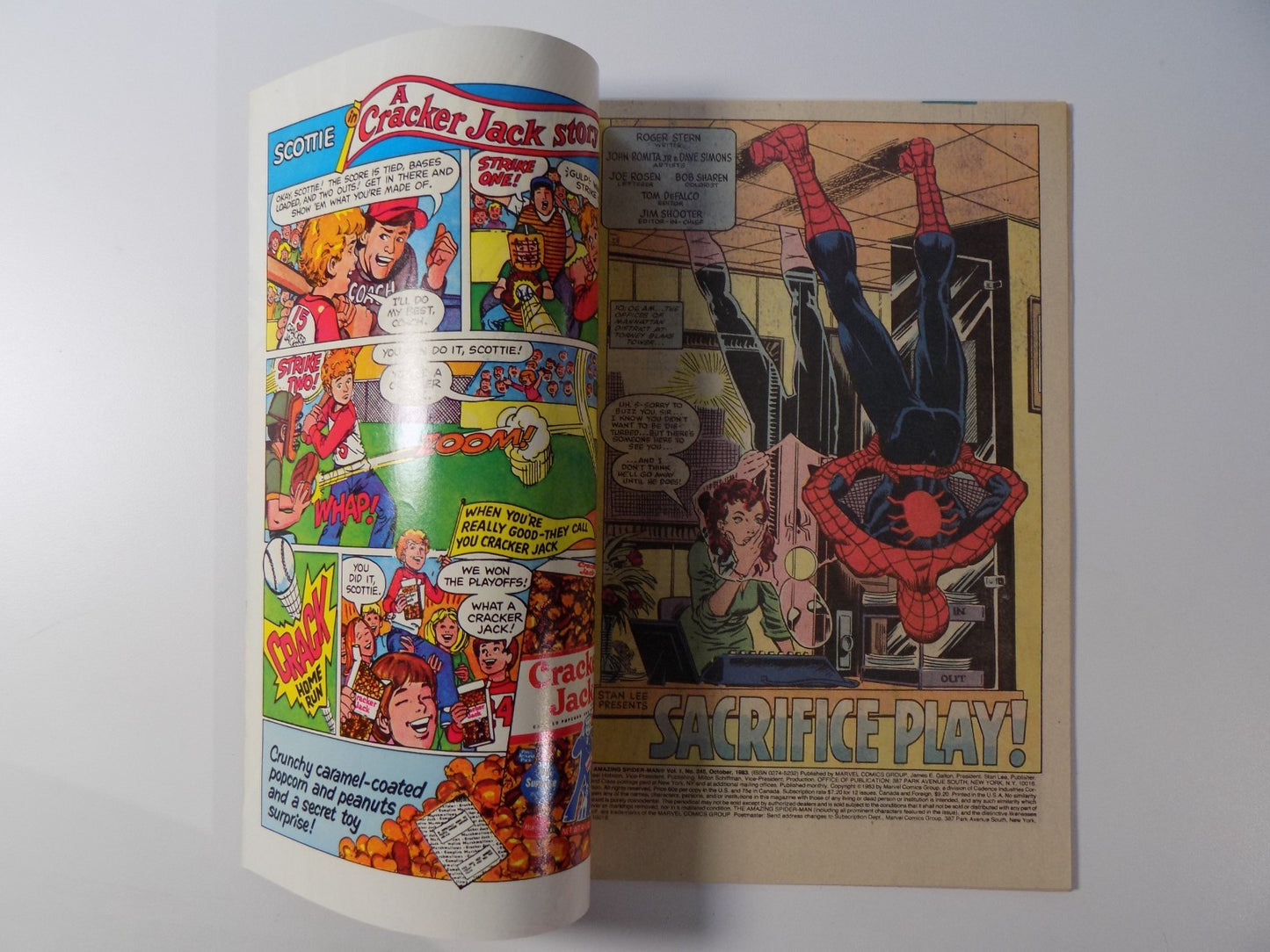 Amazing Spider-Man #245 Marvel Comic Near Mint October 1983