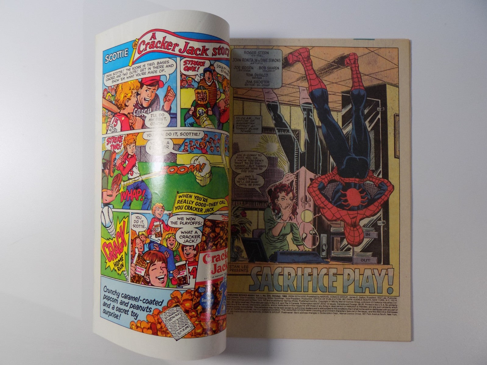 Amazing Spider-Man #245 Marvel Comic Near Mint October 1983