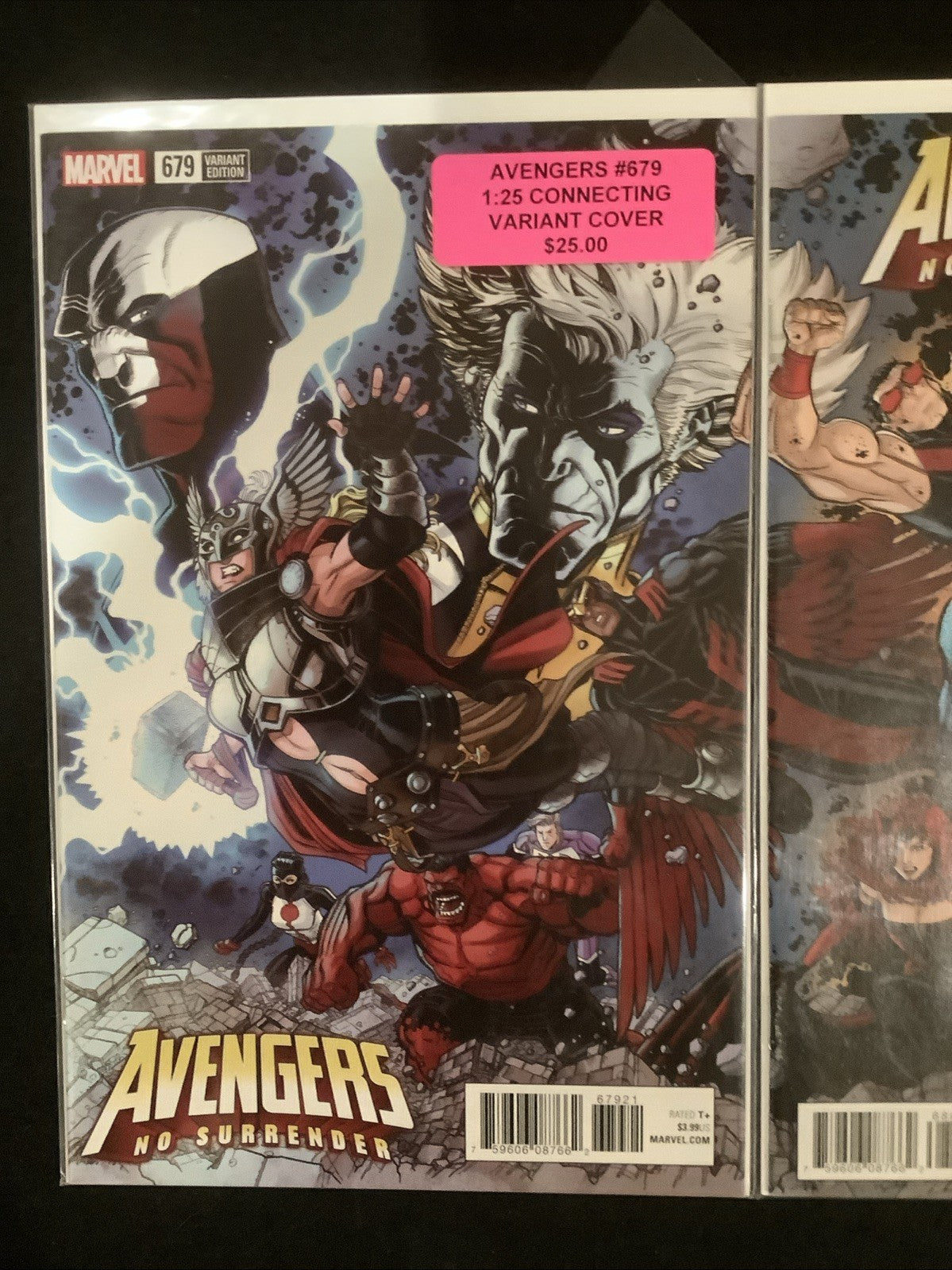 Avengers #679-682 Nick Bradshaw Connecting Comic Set, Marvel, 1:25 Variants