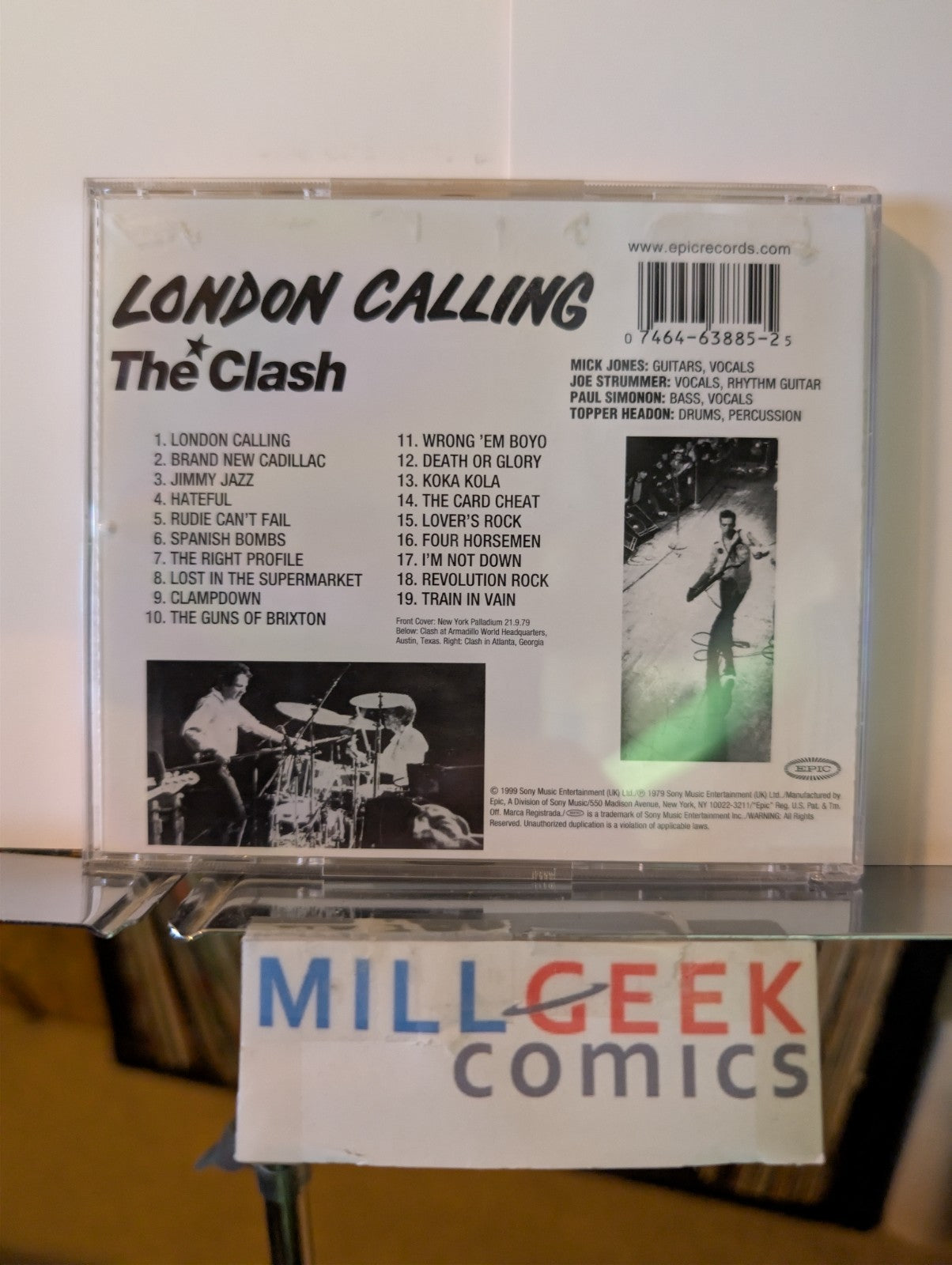 The Clash, 2 CD Lot (London Calling, The Clash) -JD