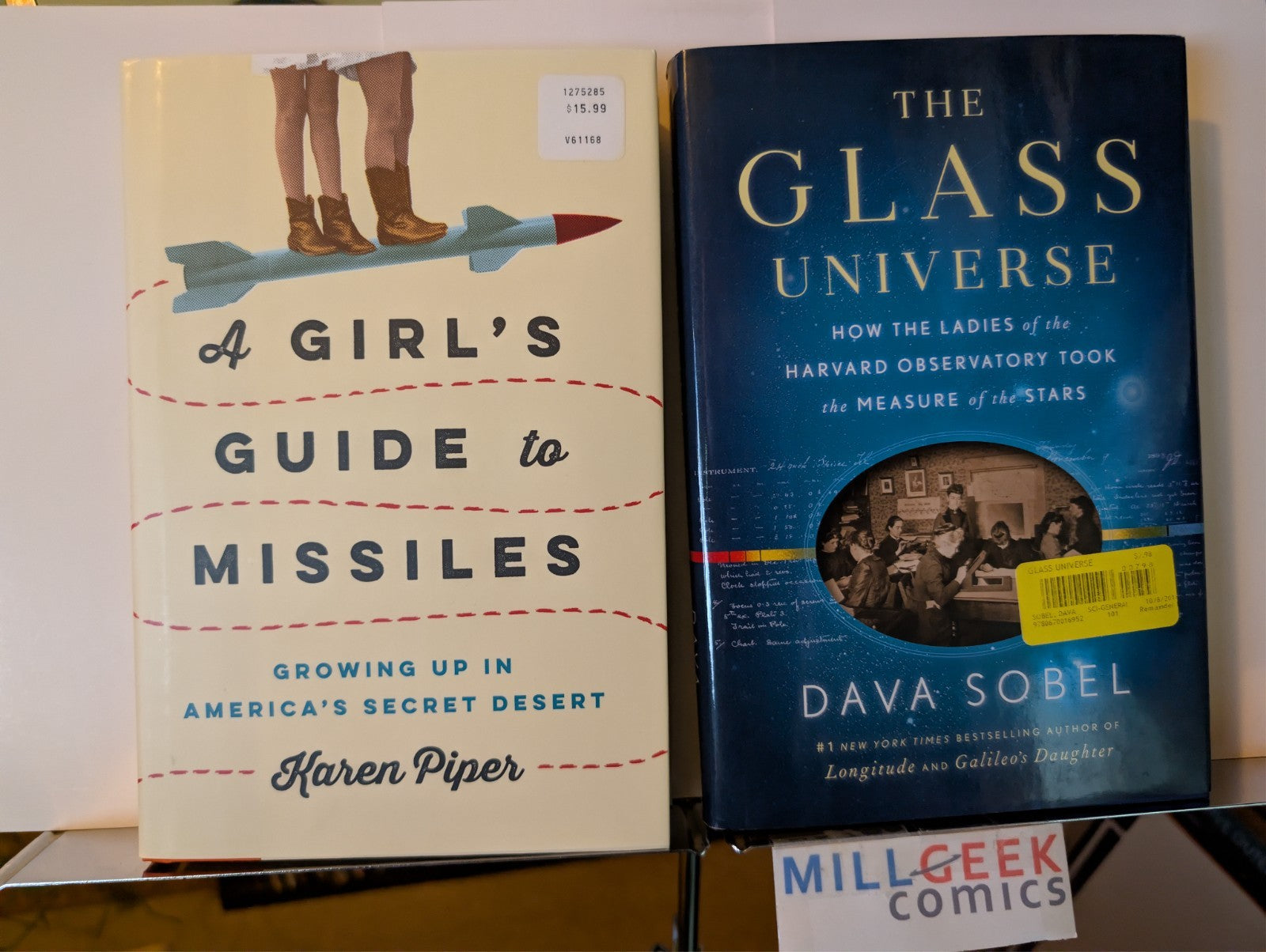 A Girl's Guide to Missiles / The Glass Universe, Karen Piper & Dava Sobel -JD