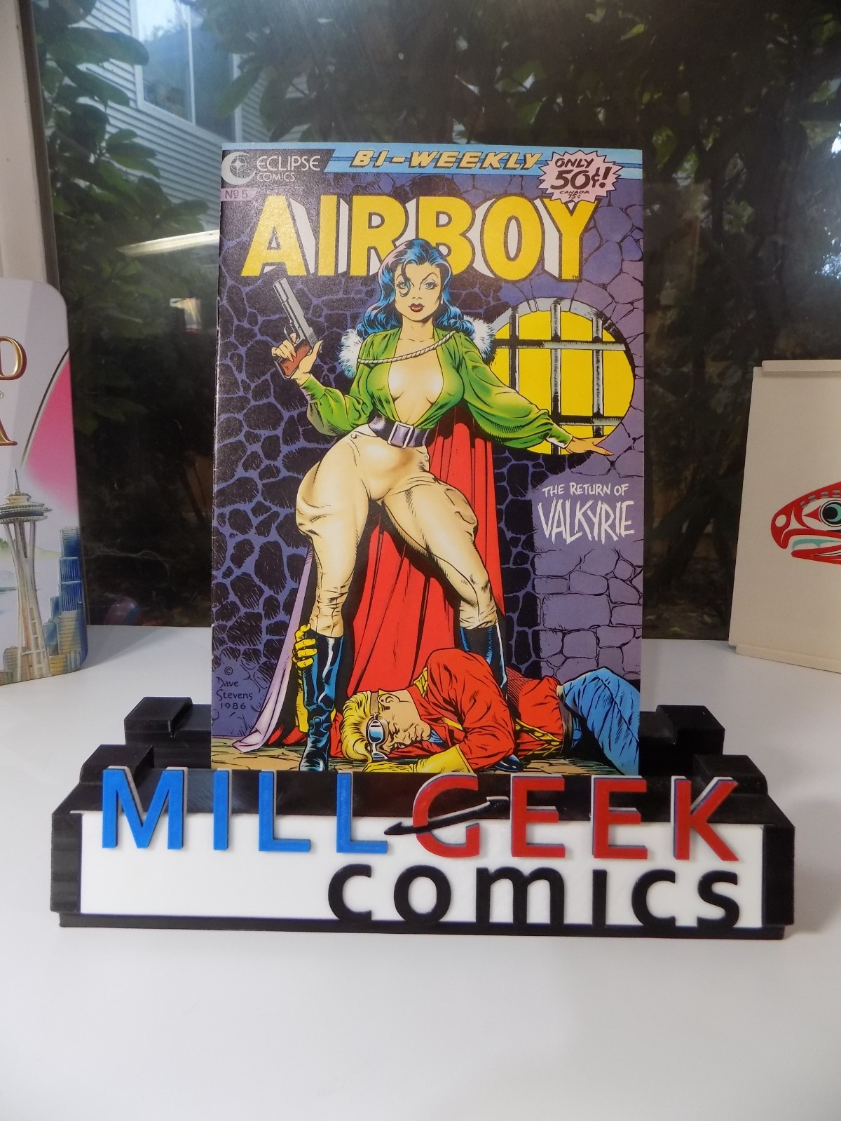 Airboy #5 Eclipse Comic NM- September 1986 Dave Stevens