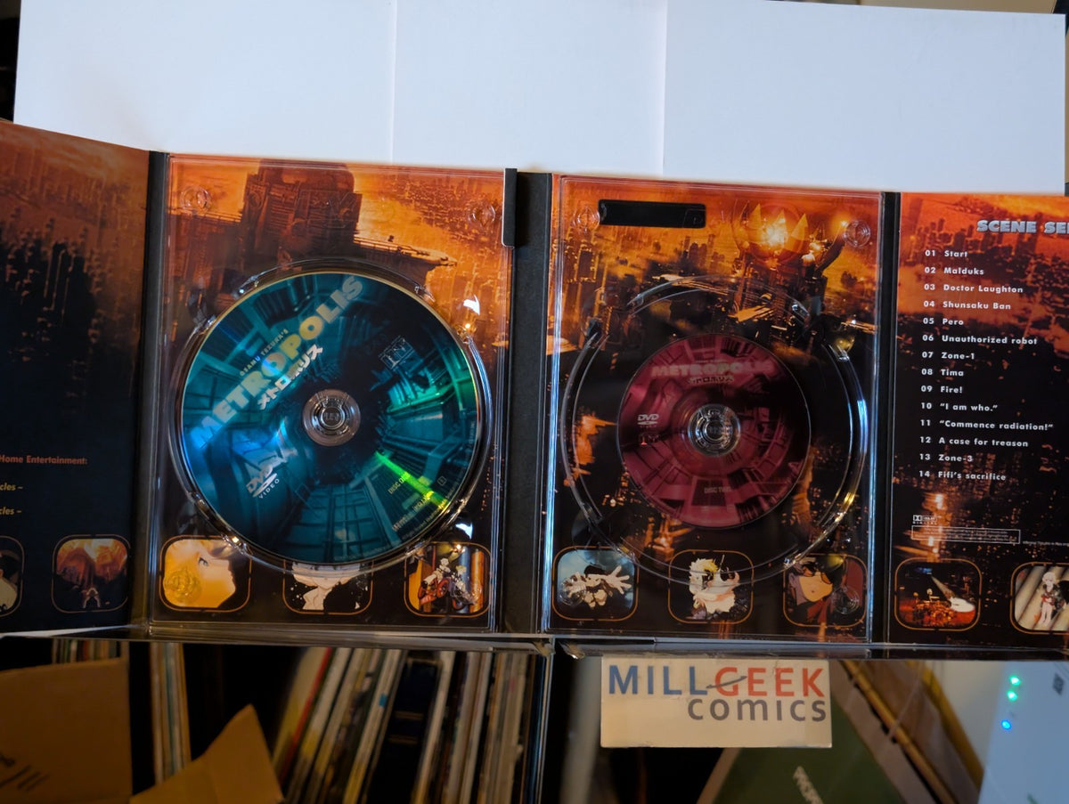 Metropolis, Osamu Tezuka (DVD, 2002) -JD