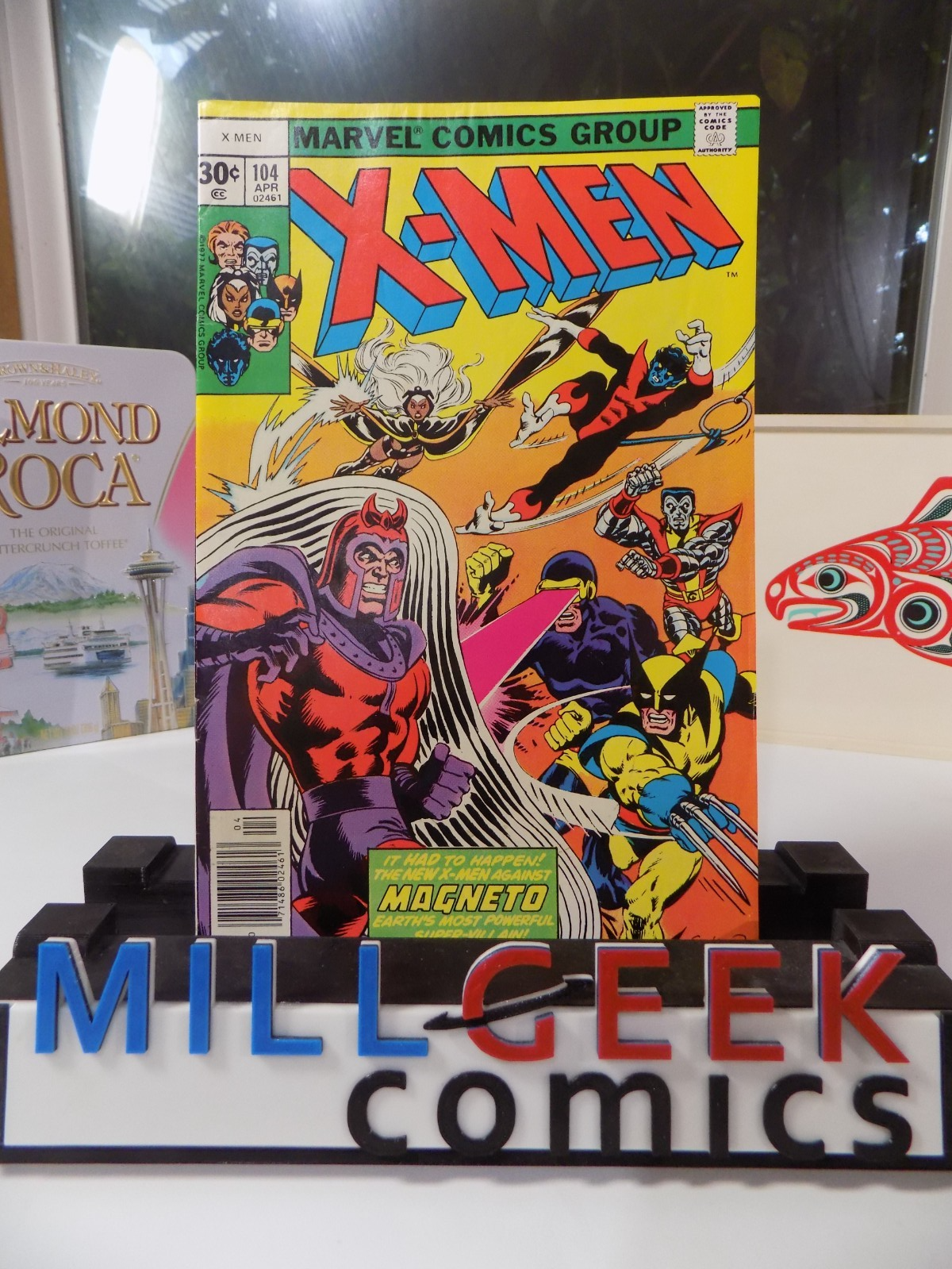 X-Men #104 Marvel Comic April 1977 Very Fine-