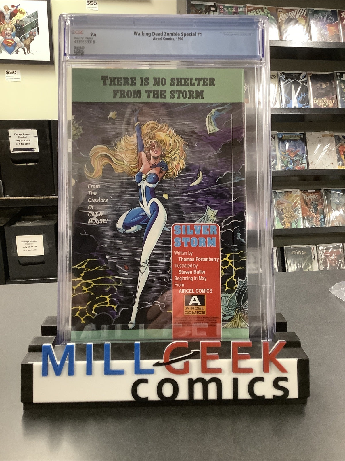 Walking Dead Zombie Special #1 Aircel 1990 CGC 9.6 - Not AMC or Image - Scarce!