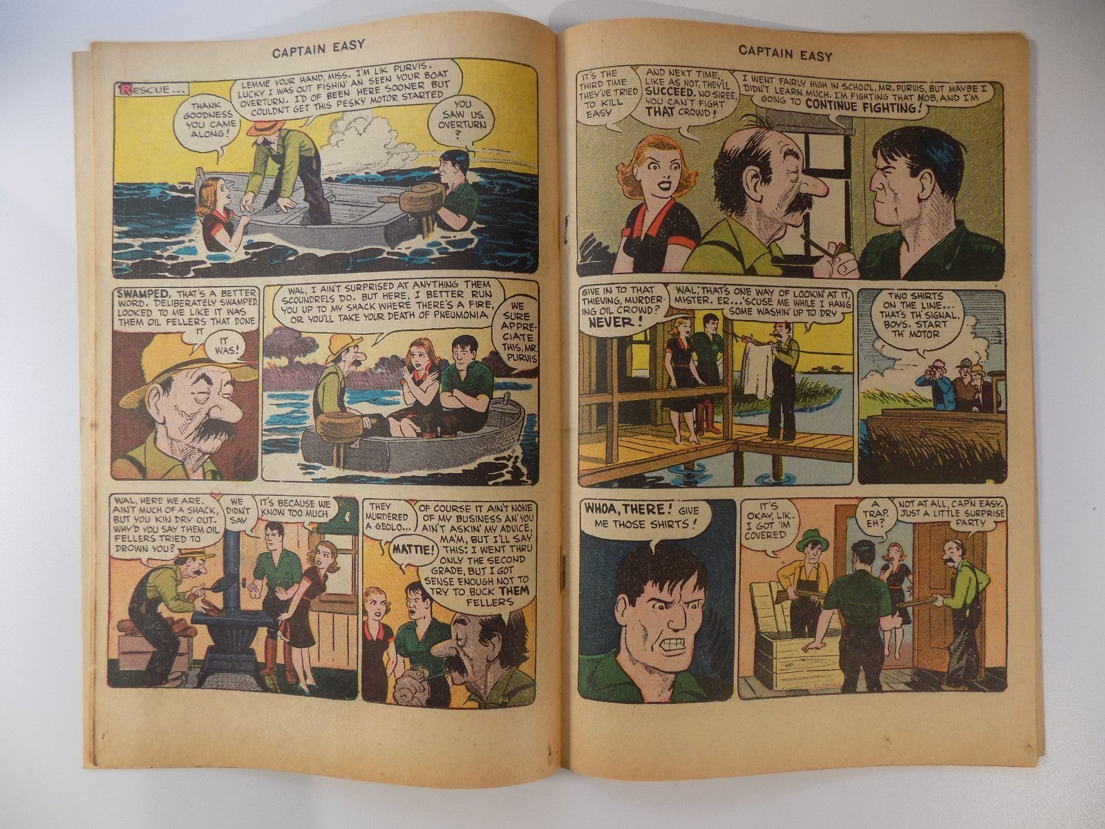 Captain Easy #14 October 1948 Fine-