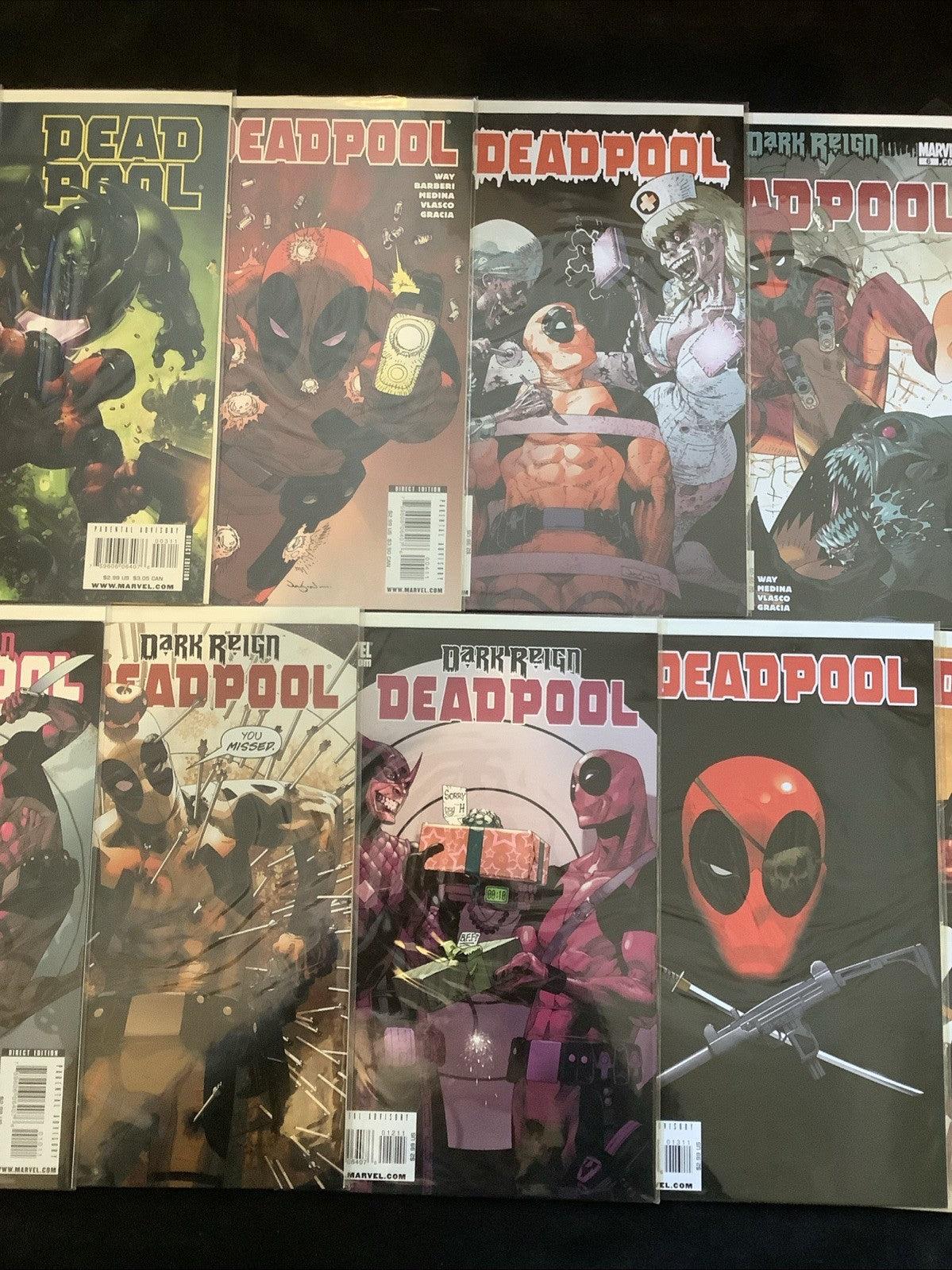 Deadpool #1-15 Comic Lot, Marvel Comics, Daniel Way/Paco Medina, 2008