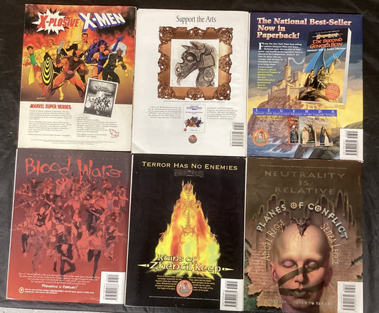 Dragon Magazine Lot (6 Issues) 161, 213-216, 224
