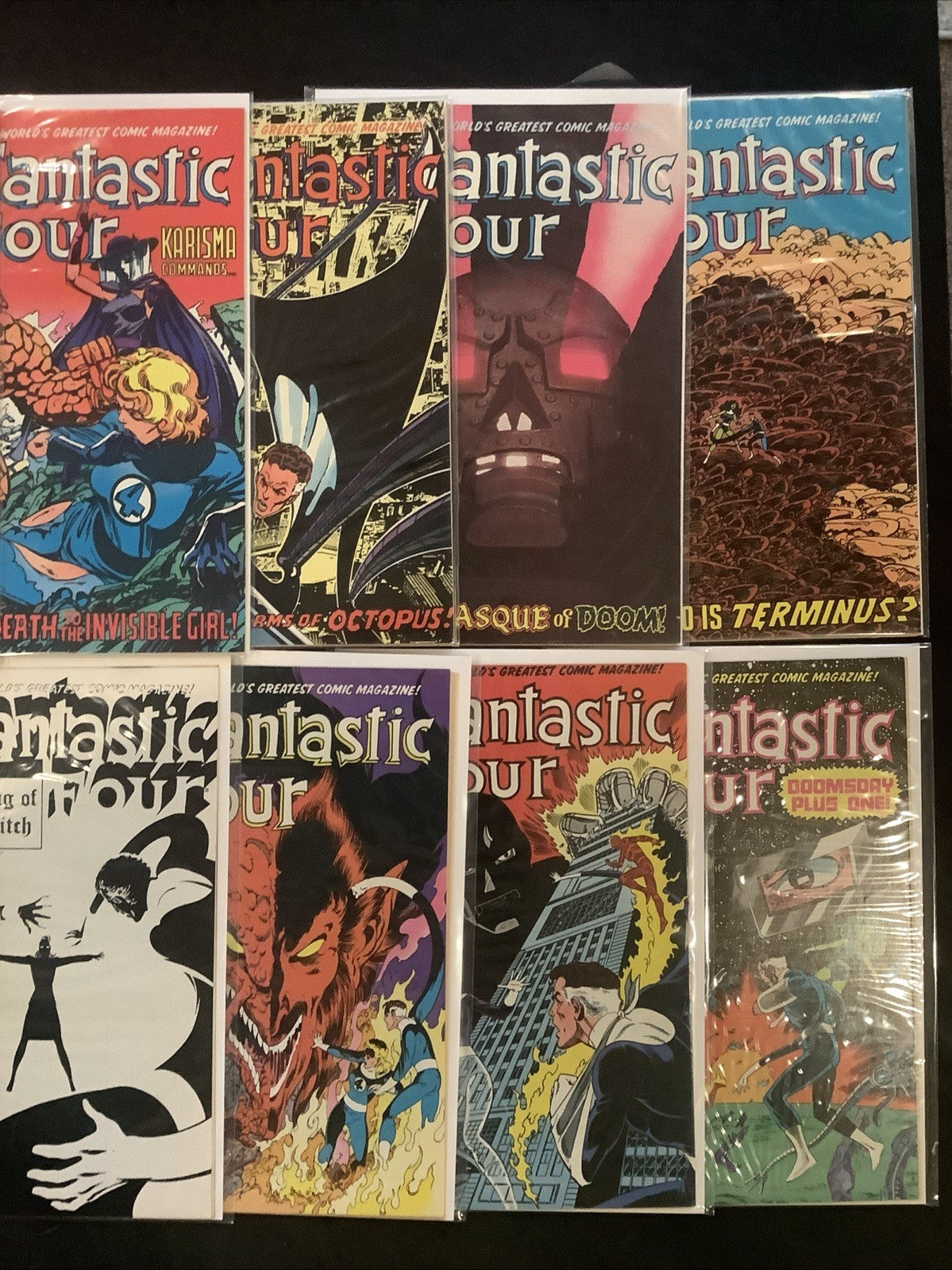Fantastic Four #238-320 Comic Lot, Marvel, John Byrne, Malice, Dr Doom, Galactus