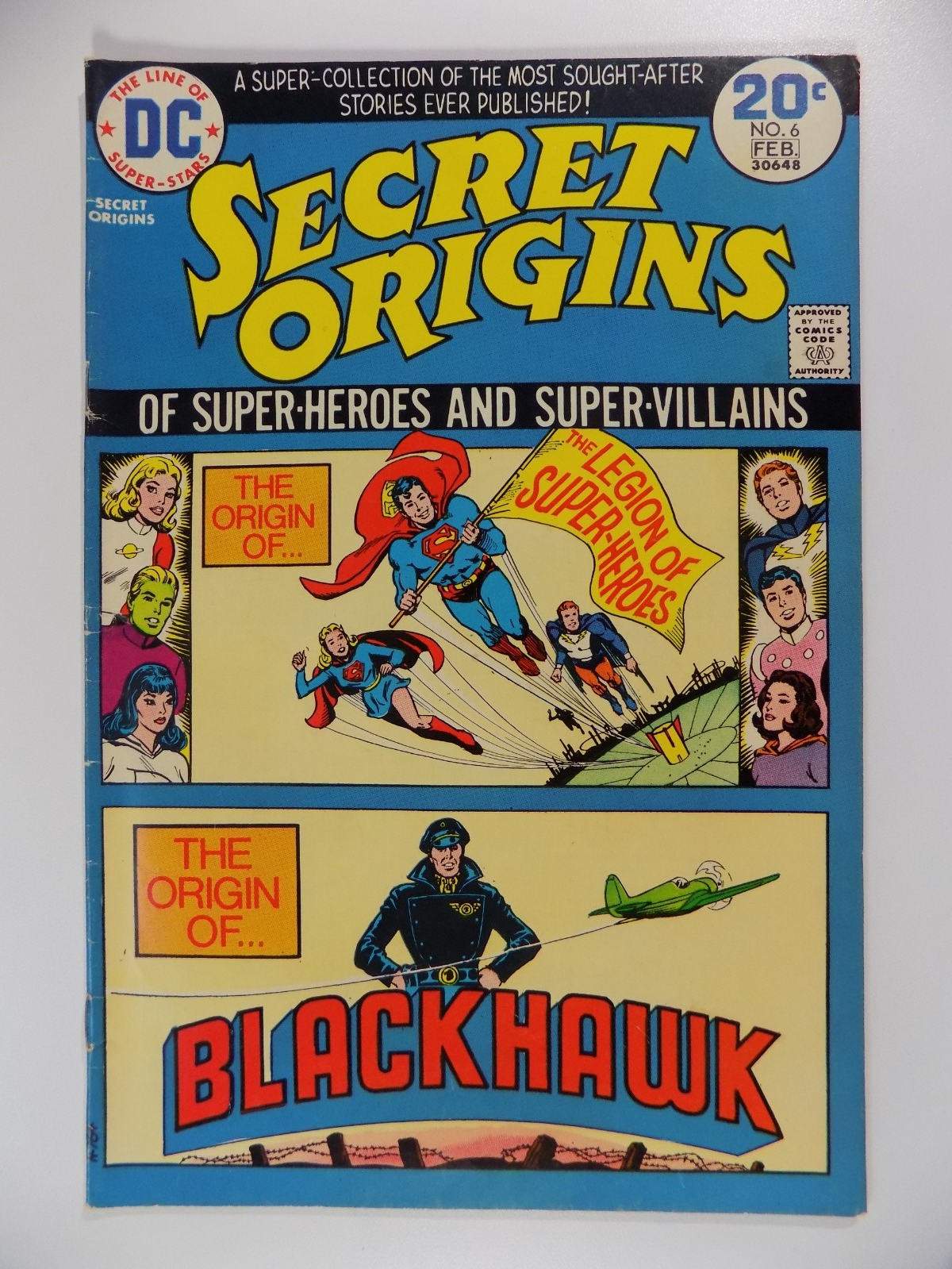 Secret Origins #6 DC Comic February 1974 Very Fine
