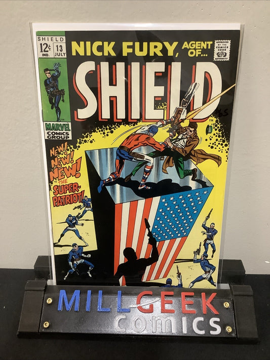 Nick Fury Agent of Shield #13 (Marvel Comics 1969) VF+ (8.5) Stan Lee