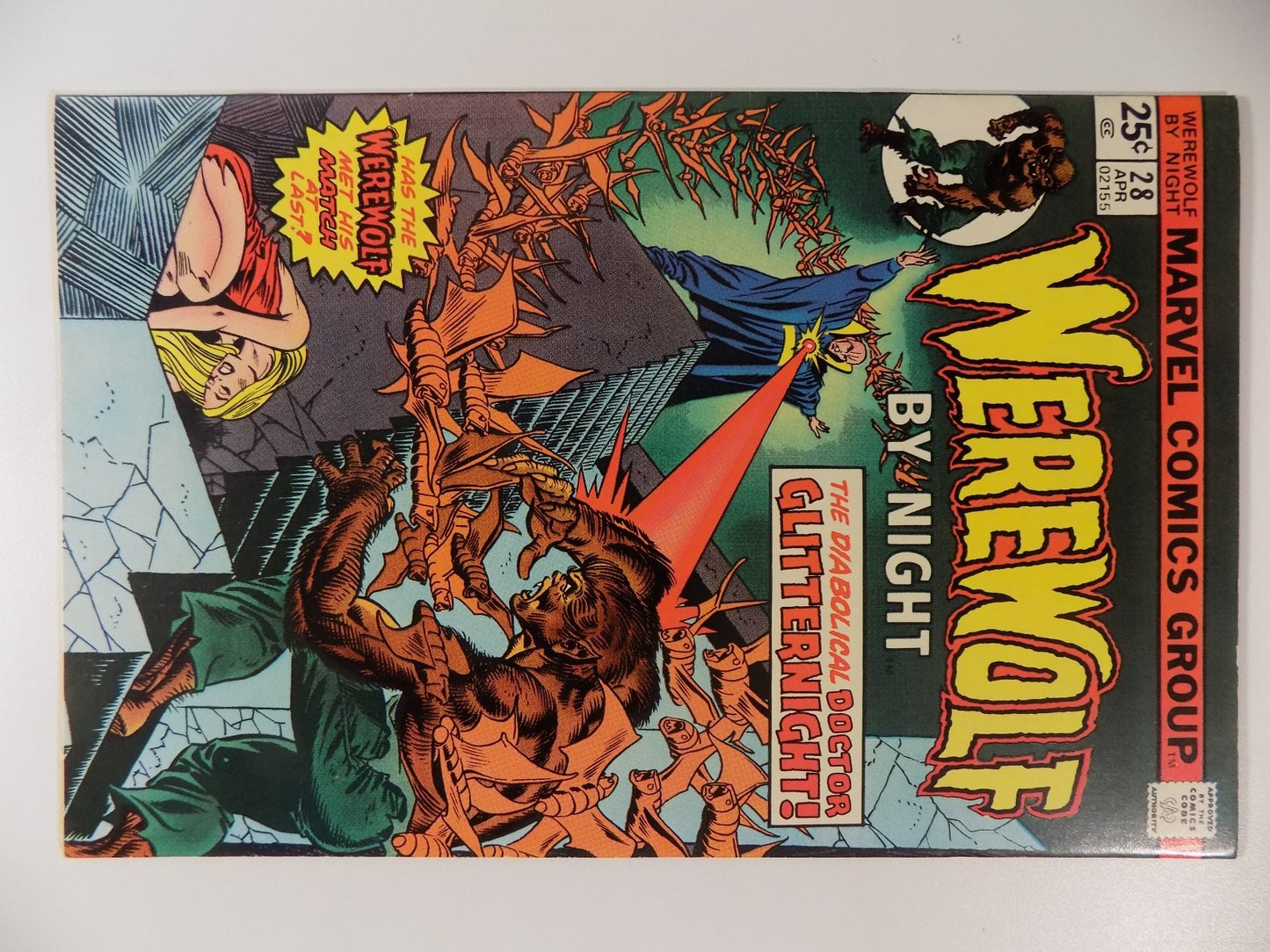 Werewolf by Night #28 Marvel Comic April 1975 Very Fine/Near Mint