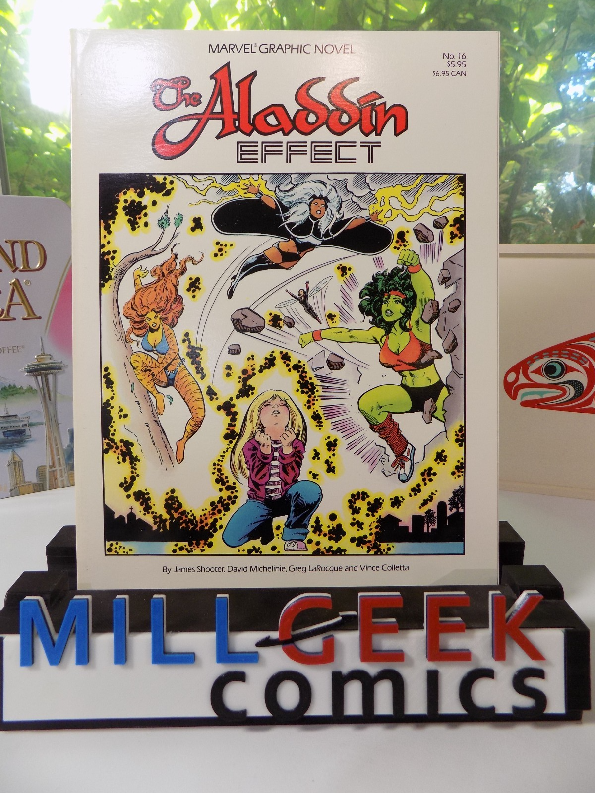 The Aladdin Effect Marvel Graphic Novel #16 Near Mint- 1985