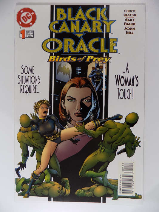 Black Canary Oracle Birds of prey #1 DC Comic 1996 Near Mint-