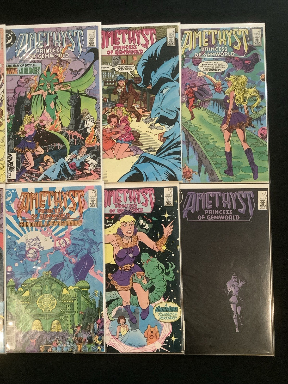 Amethyst Comic Bundle: Vol 1 #1-3 & Vol 2 #1-10, (13 Comic Lot), DC Comics