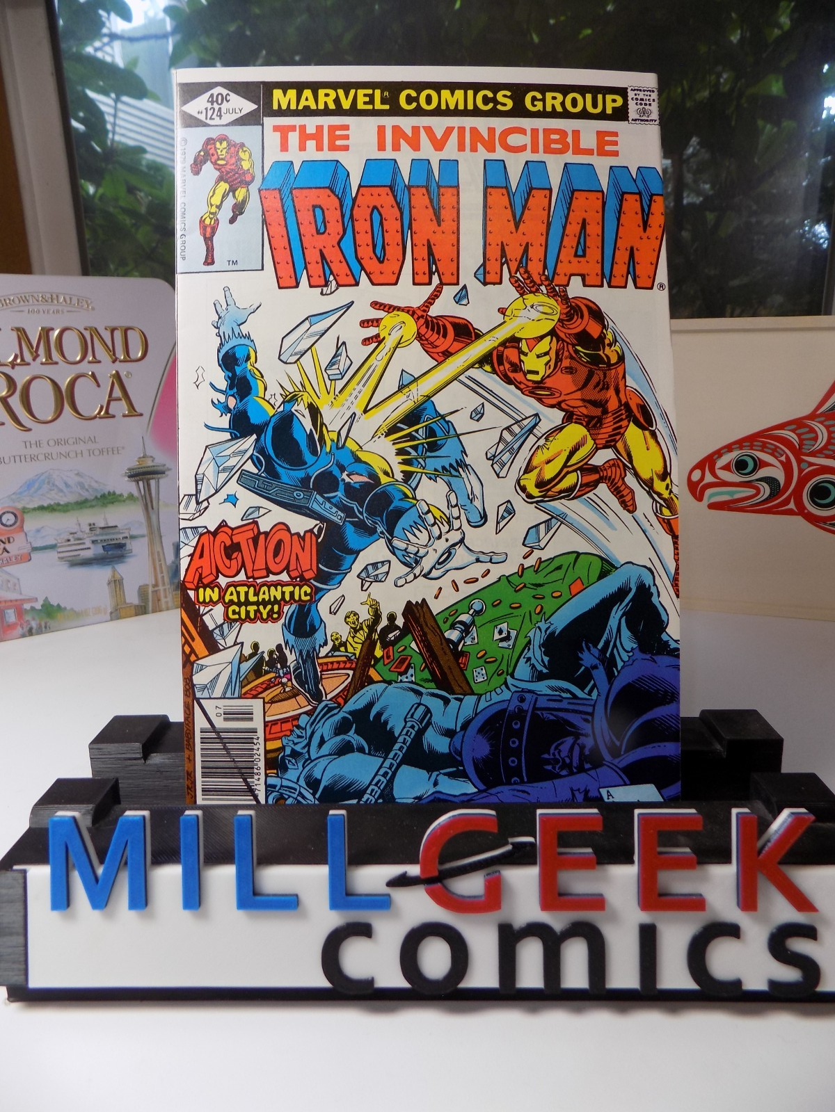 Iron Man #124 Marvel Comic July 1979 Near Mint-