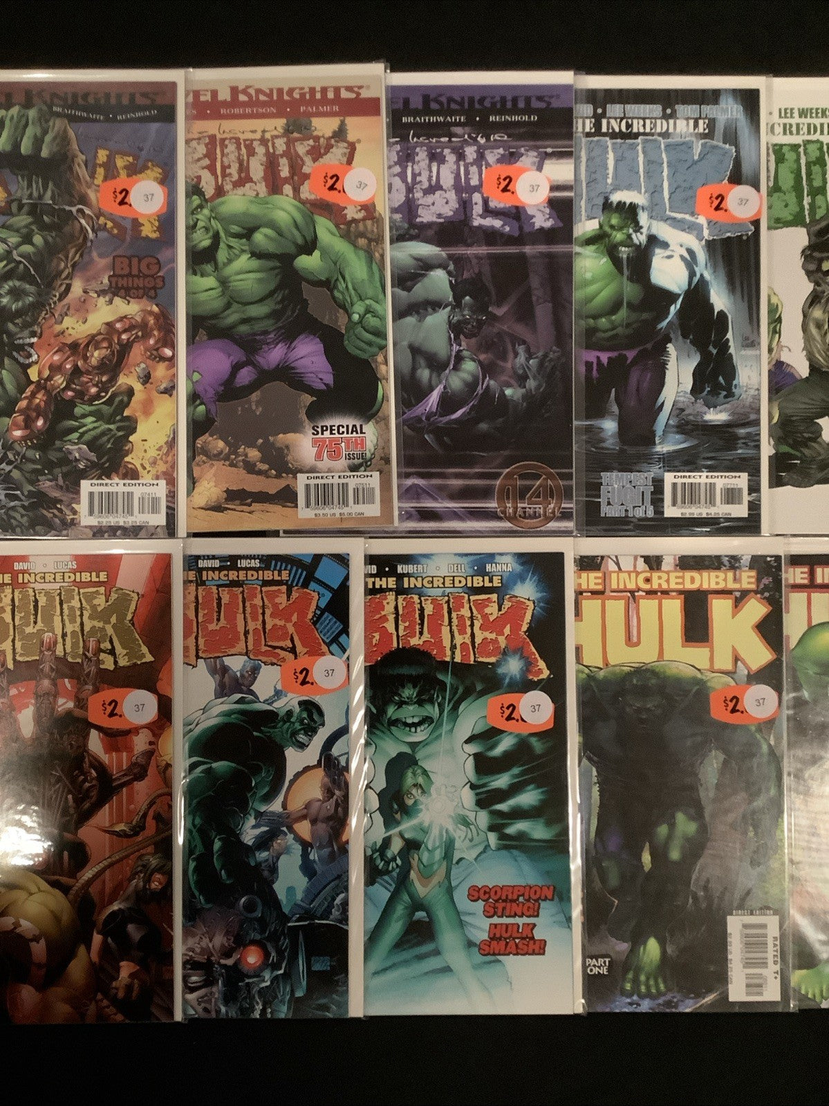 Incredible Hulk #71-91 Comic Lot, Marvel Comics, Daniel Way, 2004