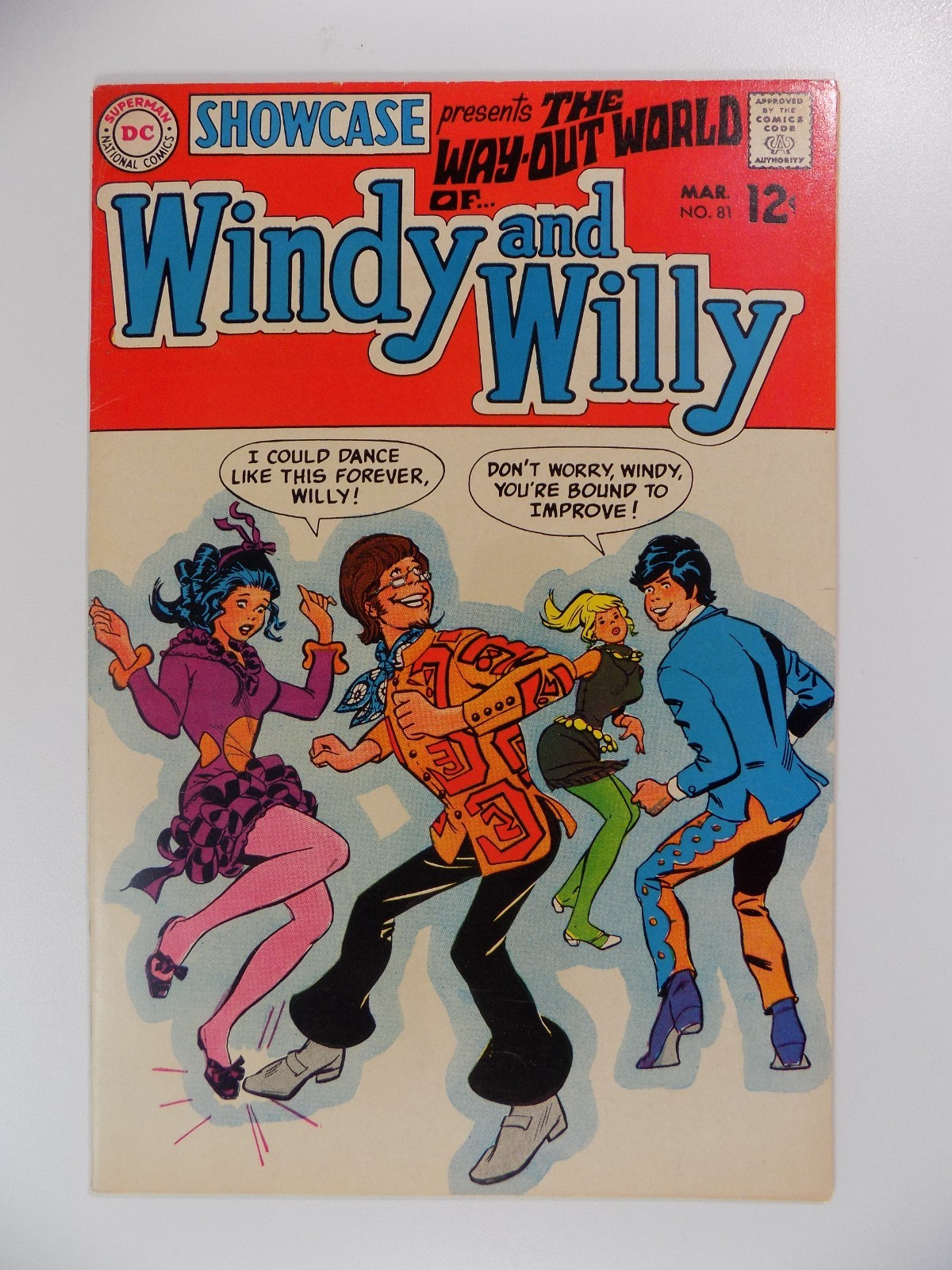 Showcase #81 Windy and Willy DC Comic March 1969 Very Fine