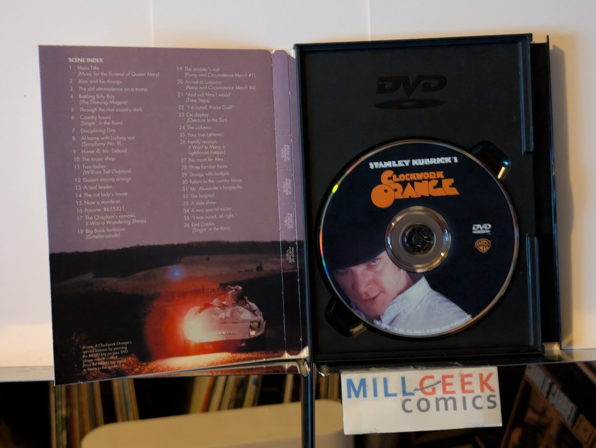 A Clockwork Orange / Mulholland Dr. - 2 Movie Set (DVD) -JD