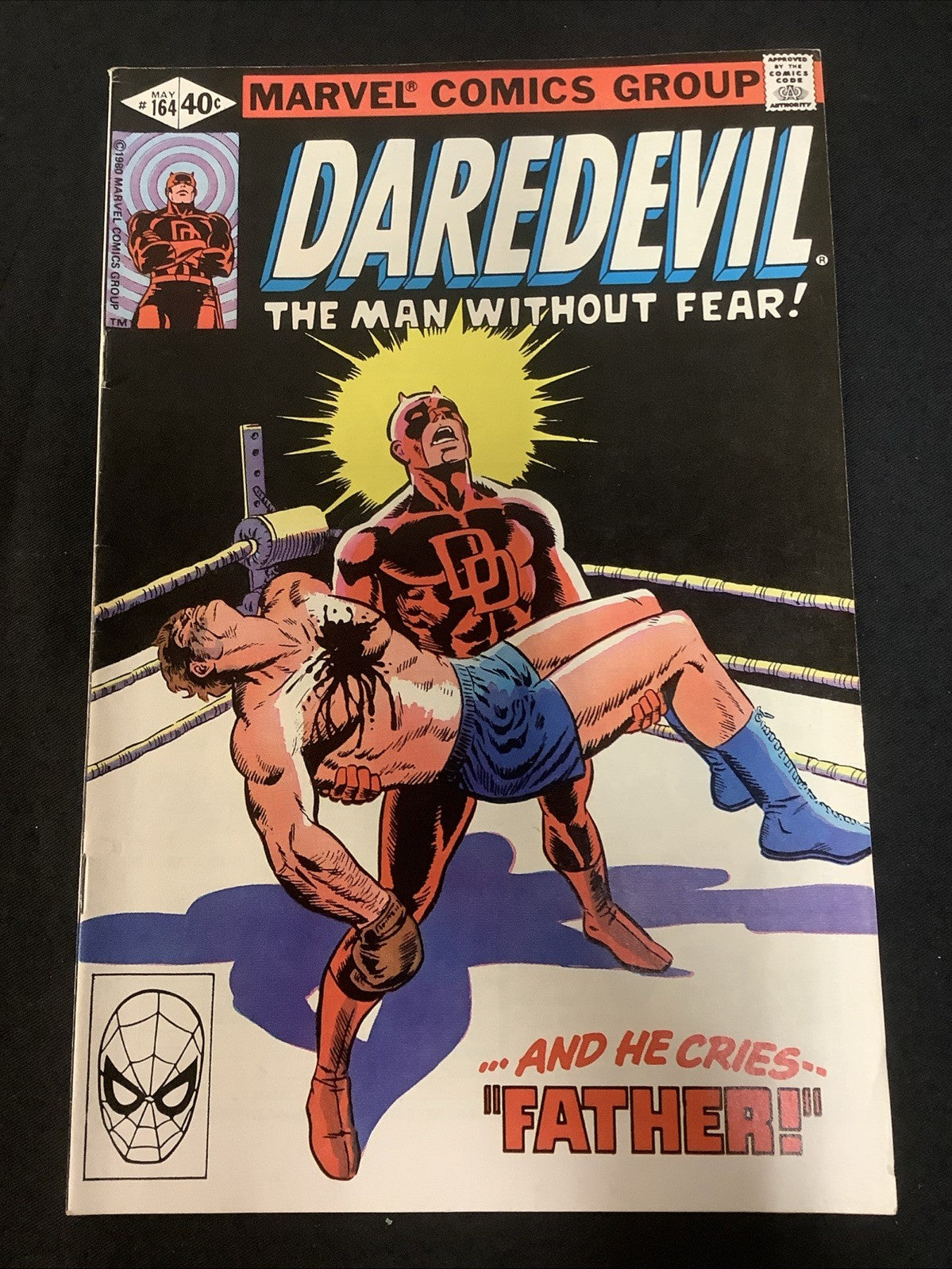 Daredevil #164 (Marvel Comics May 1980) VF (8.0) Origin Of Daredevil Retold