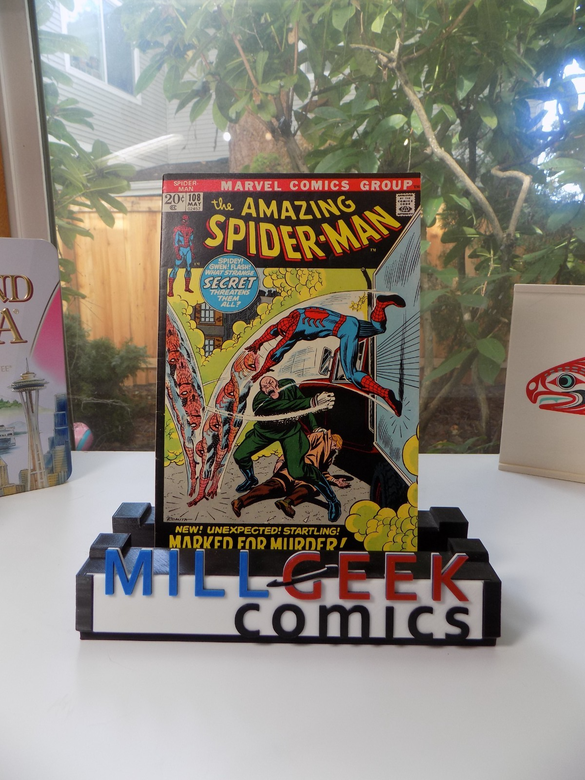 Amazing Spider-Man #108 Marvel Comic Very Fine+ May 1972