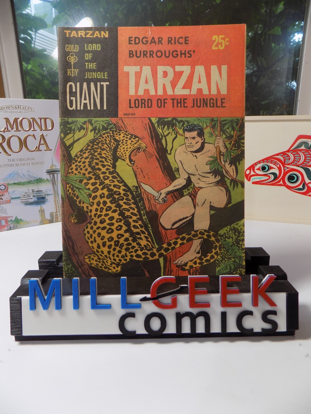 Tarzan Lord o/t Jungle #1 Gold Key Giant Comic 1965 Fine/Very Fine