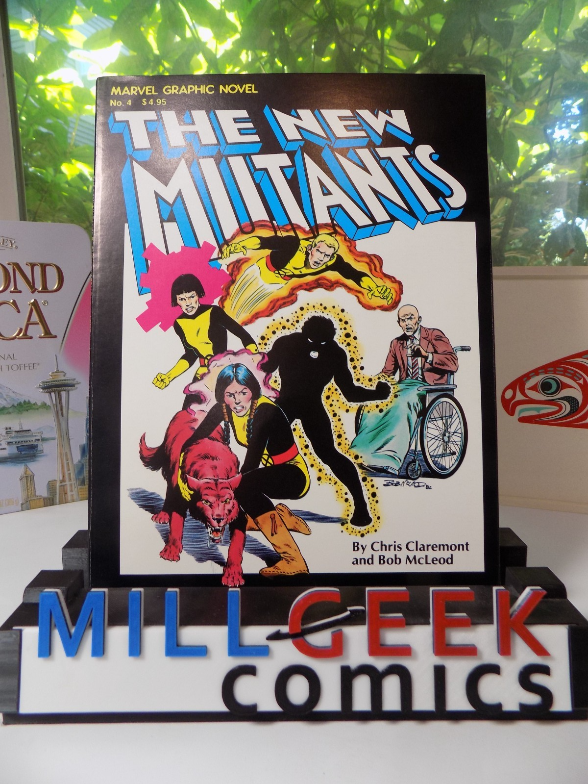 The New Mutants Marvel Graphic Novel #4 First Print 1982 Fine/Very Fine
