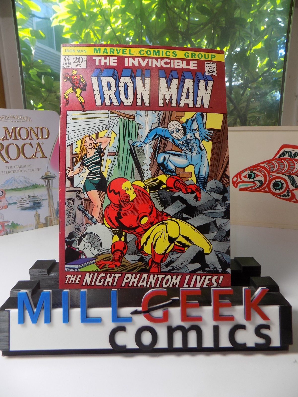 Iron Man #44 Marvel Comic January 1972 Very Fine