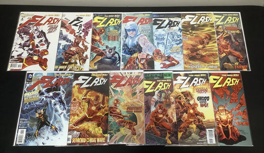 Flash #3-15 Comic Lot, New 52, Francis Manapul, Debut Captain Cold New Powers