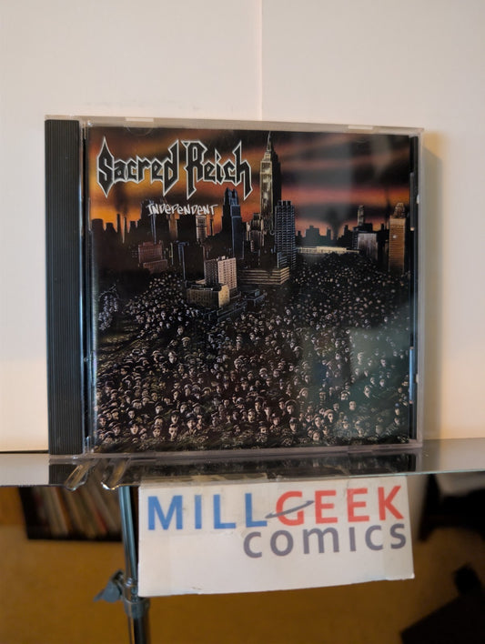 Hard Rock 4 CD Lot (Sacred Reich, M.O.D., The Meatmen, Butthole Surfers) -JD