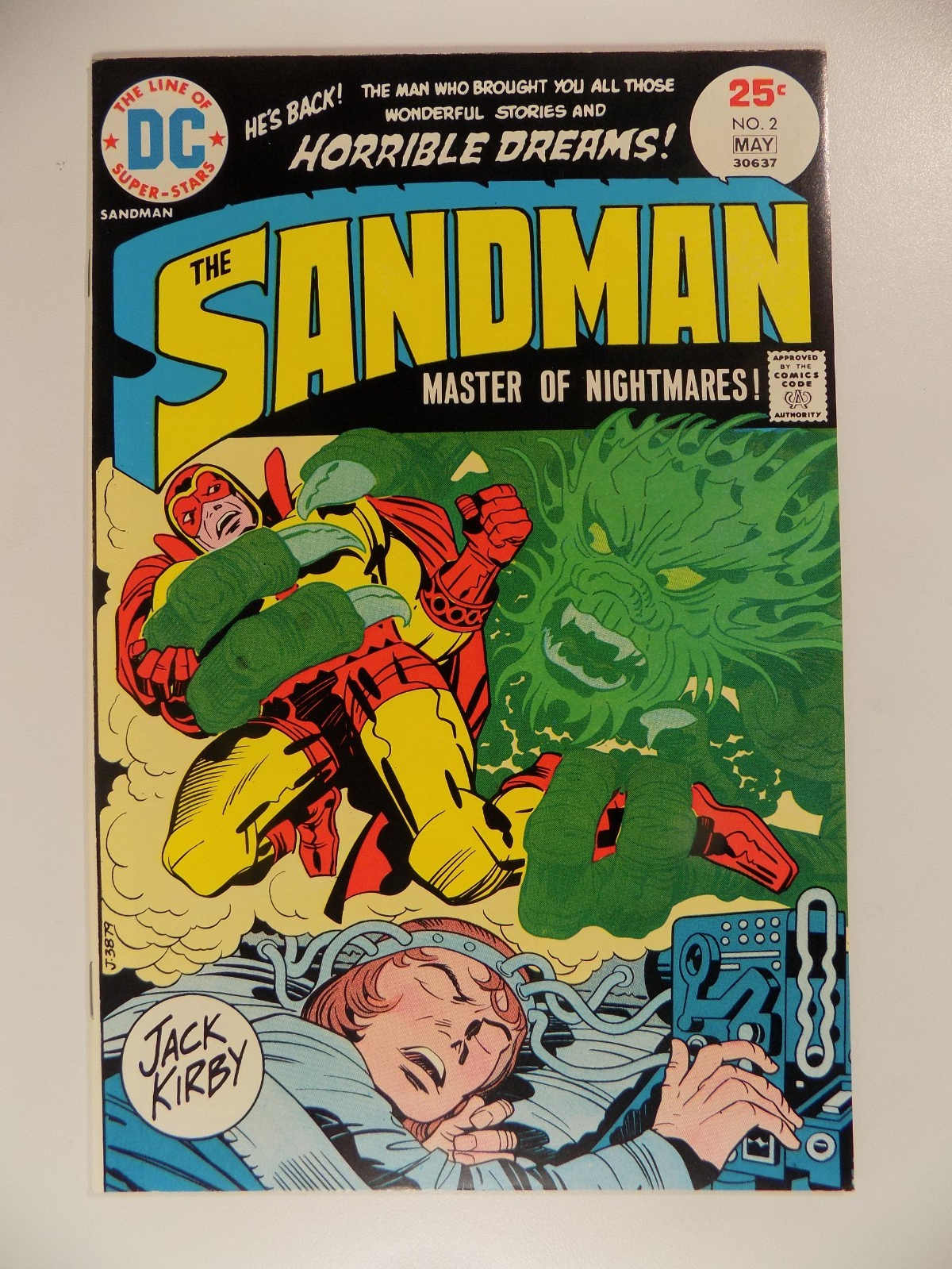 Sandman #2 DC Comic May 1975 Very Fine+