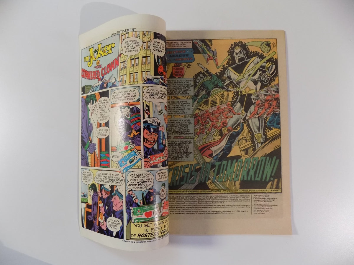 Justice League of America #137 DC Comic December 1976 Very Fine+