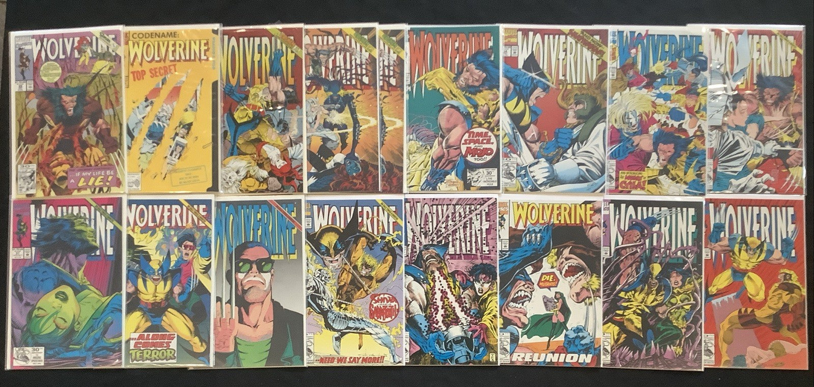 Wolverine #1-64 Comic Lot, Marvel, Claremont/Buscema, 1st Wolverine As Patch