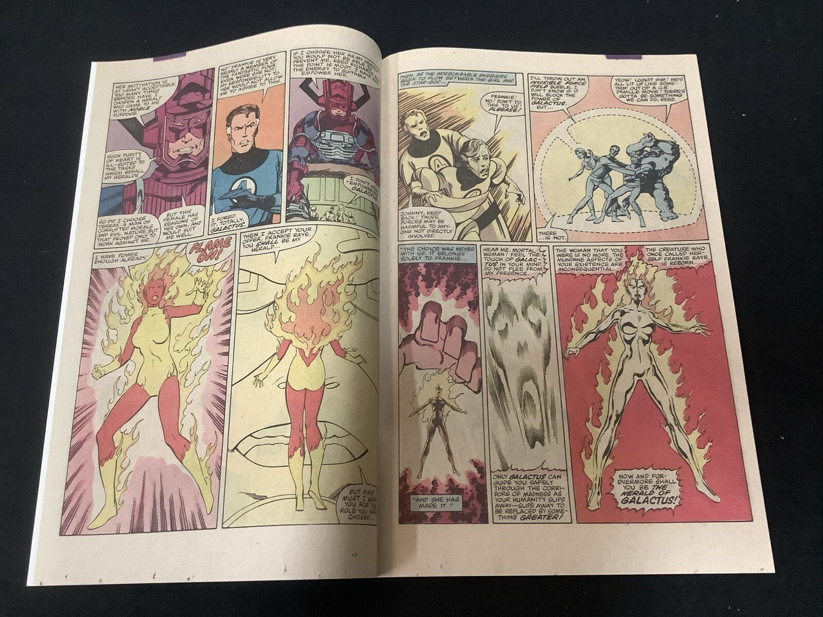 Fantastic Four #244 (Marvel July 1982) VF+ (8.5) 1st App Nova (Frankie Raye)