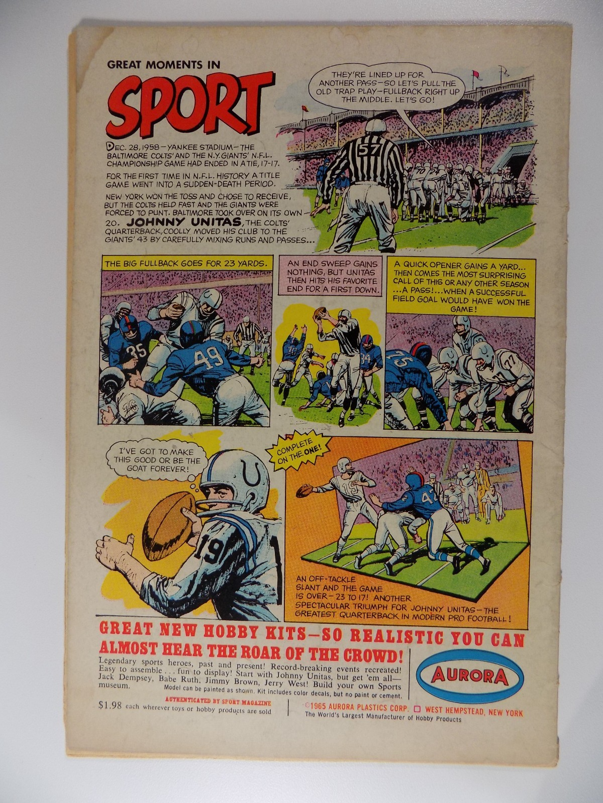 Atom #22 DC Comic January 1966 Very Good/Fine