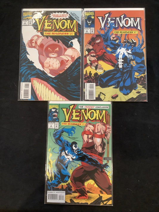 Venom Comic Bundle: The Madness, The Mace, The Hunted, On Trial, 12 Comics Total
