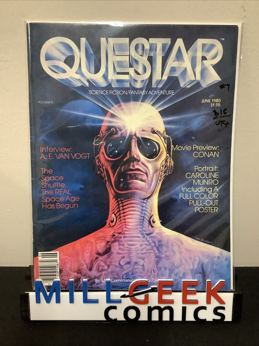 QUESTAR Magazine #7 (June 1980) Conan Movie, MW Communication Publications
