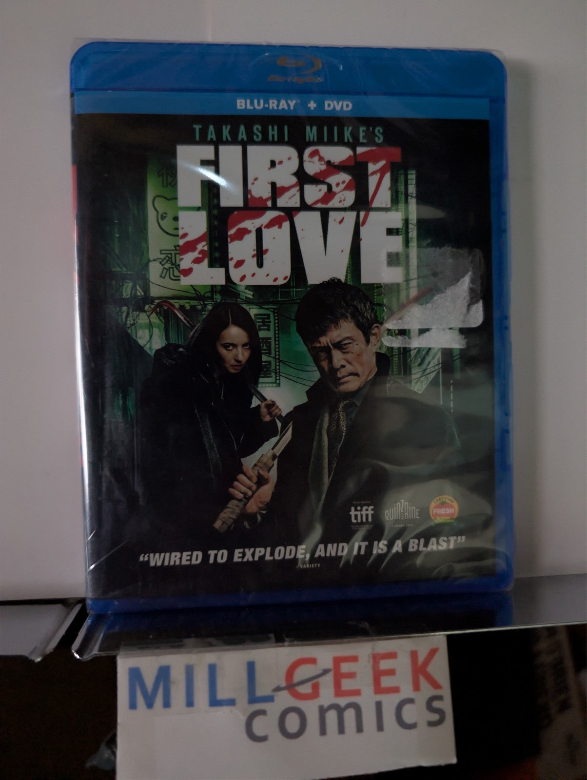 First Love / Legend, Takashi Miike, Tom Hardy 2 Movie Set (Blu-Ray) Like New -JD