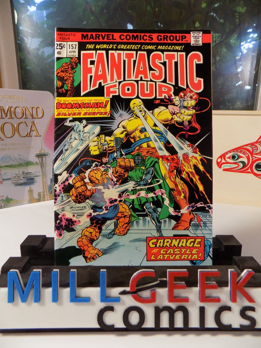 Fantastic Four #157 Marvel Comic April 1975 Very Fine