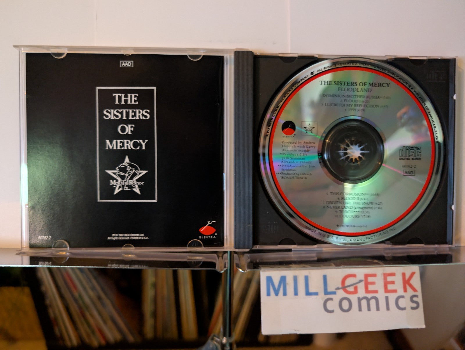 The Sisters of Mercy, 2 CD Albums (Floodland & A Slight Case of Overbombing) -JD