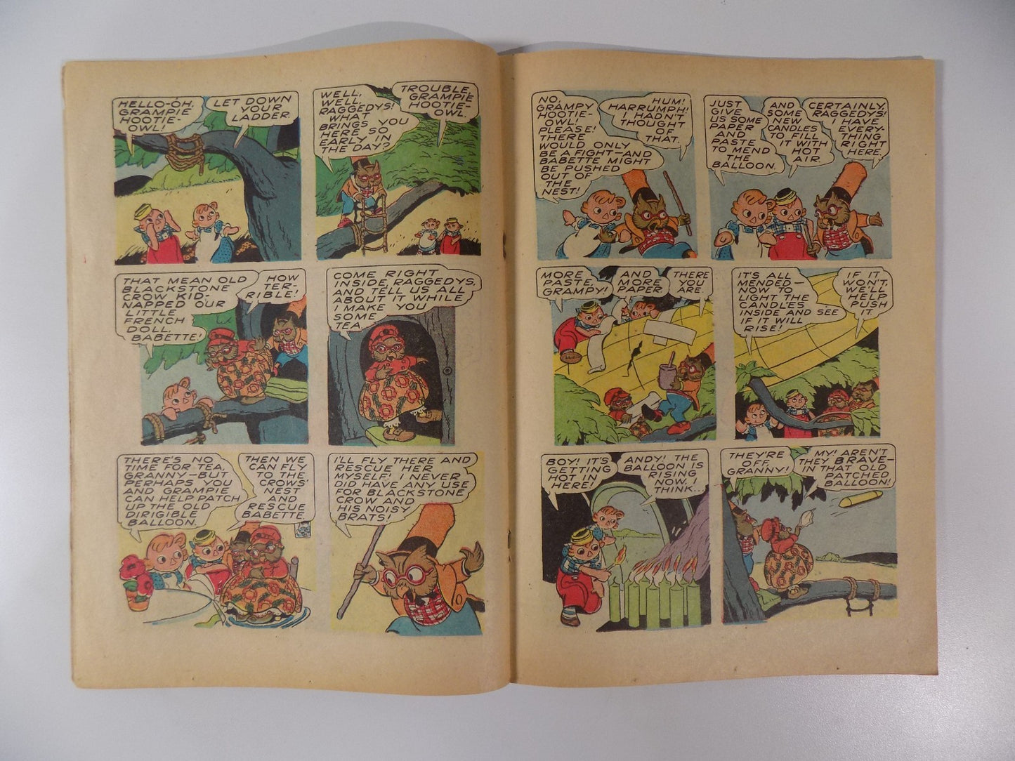 Four Color #380 Raggedy Ann + Andy Dell Comic 1952 Very Good+